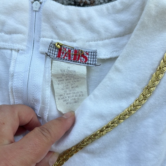 Vintage Fad’s Jumpsuit White 14 - Picture 4 of 7